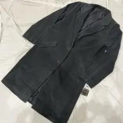 新品未使用　ダークグレー チェスターコート 大きいサイズ　3L