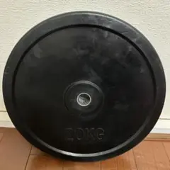 20kg バーベル プレート 1枚 ラバー ② 穴径約 28mm