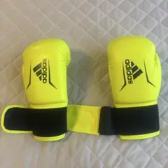 adidas ボクシンググローブ 蛍光イエロー