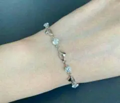 高級 逸品 ダイヤモンド ブレスレット プラチナ pt950ブレスレット