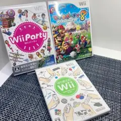 【動作確認済】Wiiソフトまとめ売り３本セット e