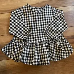 Arimclosetアリムクローゼット　未使用ギンガムチェックチュニック