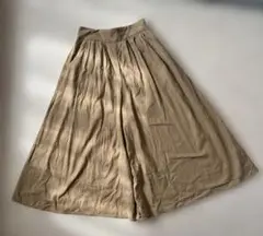 ローリーズファーム ベージュ ガウチョパンツ Mサイズ