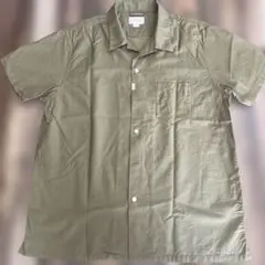 THE CRIMIE 半袖シャツ オリーブグリーン JP XL