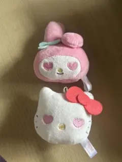 キティ マイメロ マスコット セリア