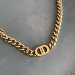 ステンレス　チェーン　ネックレス　ゴールド