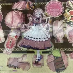 雪ミク　2024 アクリルスタンド　巡音ルカ　カラオケコラボ　朝顔みのる
