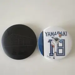 日本ハムファイターズ　山崎福也　缶バッチ　シークレット