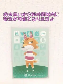 未使用.あつ森amiiboカード.チーフ