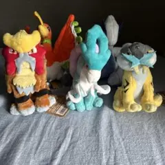 ポケモン　フィット　スイクン　エンテイ　ライコウ　fit ポケモンセンター ポケモン ぬいぐるみ fit スイクン エンテイ