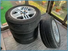 送料込VOLVO V70 4本セット 純正アルミ(5H 7J*16*49)タイヤ