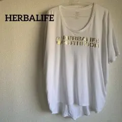 HERBALIFE ホワイト Tシャツ Mサイズ