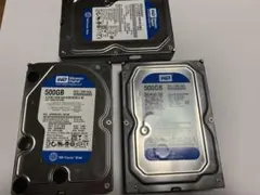 WD Blue 500GB 3個セット