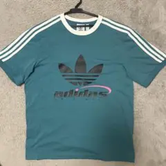 adidas TFL LOGO Tee M ターコイズ