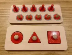 図形パズル&ペグ　セット