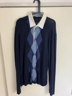 ermano scervino エルマノシェルビーノ アーガイルデザイン ニッ