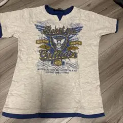 RUN-PRIDE グレー/ブルー Tシャツ 160