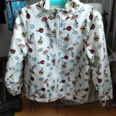 スヌーピー アウター 裏起毛