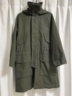 UNIQLO U 22AW フーデッドコート オリーブSサイズ