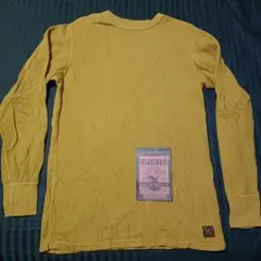 デラックスウェア サーマル MILC-P YELLOW ワッフル生地 XL