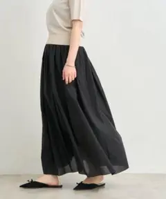 コットンローンスカート　38サイズ