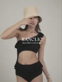 RANCLIC ブラックセパレート水着
