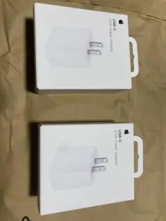 Apple 20W USB-C電源アダプタ２個 Apple純正 純正品