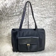 Ralph Lauren ラルフローレン ハンドバッグ レザー ナイロン