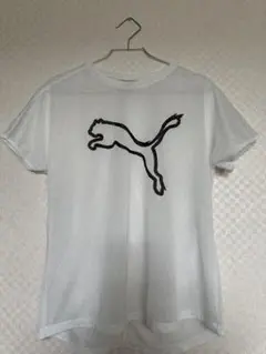 PUMA ホワイト Tシャツ Lサイズ