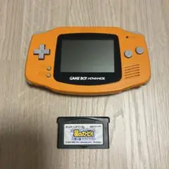 ゲームボーイアドバンス　オレンジ+ソフト1本