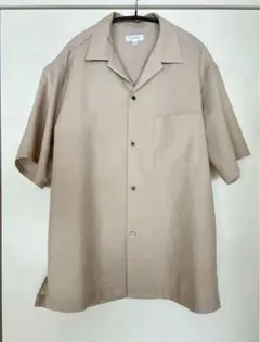 ユナイテッドアローズ　半袖シャツ　オープンカラーシャツ　M