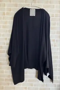 BEARDSLEY コットン ヒラヒラハオリカーディガン ドレープ スリット