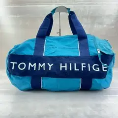 $ TOMMY HILFIGER ボストンバッグ 青