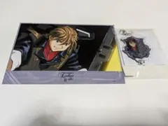 ガンダムW 連結アクリルチャーム イラストカード　爆破ミッションくじ デュオ