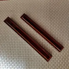 【美品】春慶塗　はし箱　夫婦セット