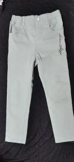 ALGY ライトグリーン スリムフィットパンツ