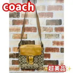 『匿名配送‼️』✨美品✨コーチ coach ショルダーバッグ シグネチャー柄