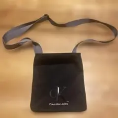 Calvin Klein Jeans ブラック ショルダーバッグ