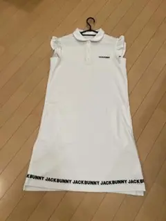 JACKBUNNY ホワイトポロワンピース