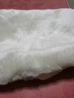 クリーム色　 ボア・ファー生地