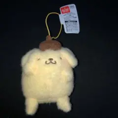 サンリオキャラクターズ　かおかくしマスコット〜ワンだふる〜　ポムポムプリン