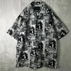 Ralph Marling Three Stooges 総柄 シャツ 開襟