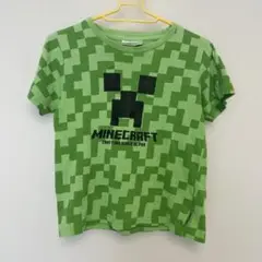 Minecraft マインクラフト　クイーパーTシャツ 半袖　男の子