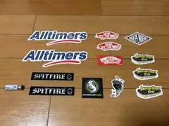 ALLTIMERS SPITFIRE VANS ステッカー13枚 スケートボード