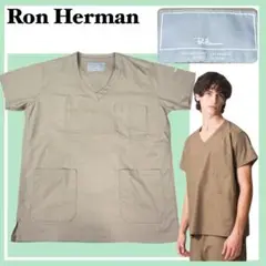 ✨美品✨ロンハーマン×クラシコ スクラブトップス ベージュ Sサイズ 男女兼用