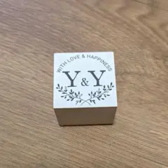 イニシャルスタンプ Y&Y