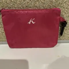 キタムラ　ナイロンポーチ カラビナ付き