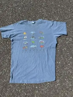 FRUIT OF THE LOOM シアトル Tシャツ　80s USA製