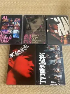 ＡＩ　Live DVD 5点