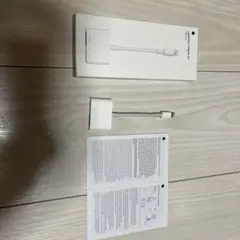 Lightning Digital AV Adapter ホワイト